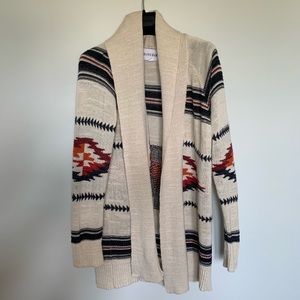 Olive & Oak Sweaters - Olive and Oak Tribal Print Cardigan Size Medium Olive & Oak Sweaters - Olive and Oak Tribal Print Cardigan Size Medium